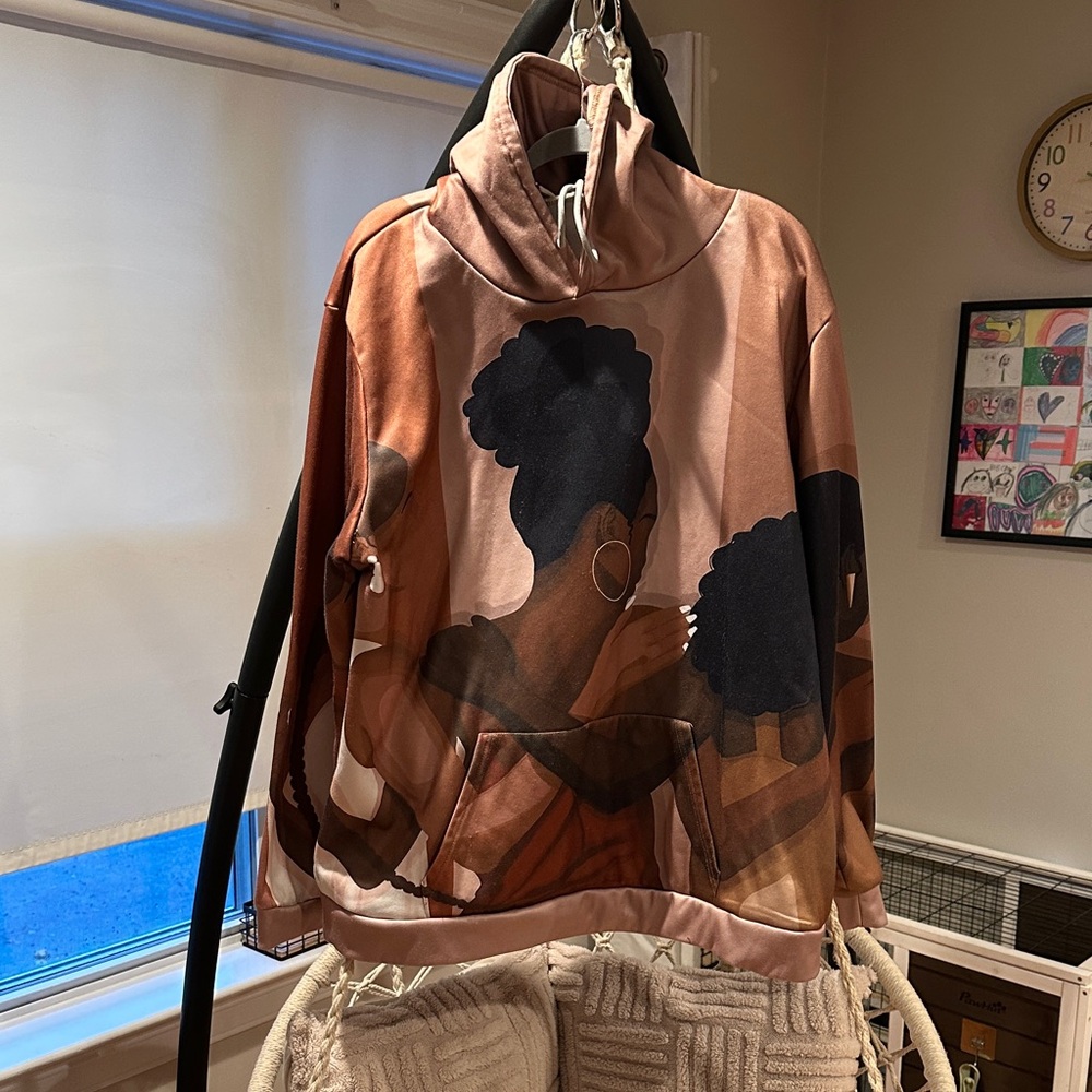Artistic Brown Women's Sweater Cardigan